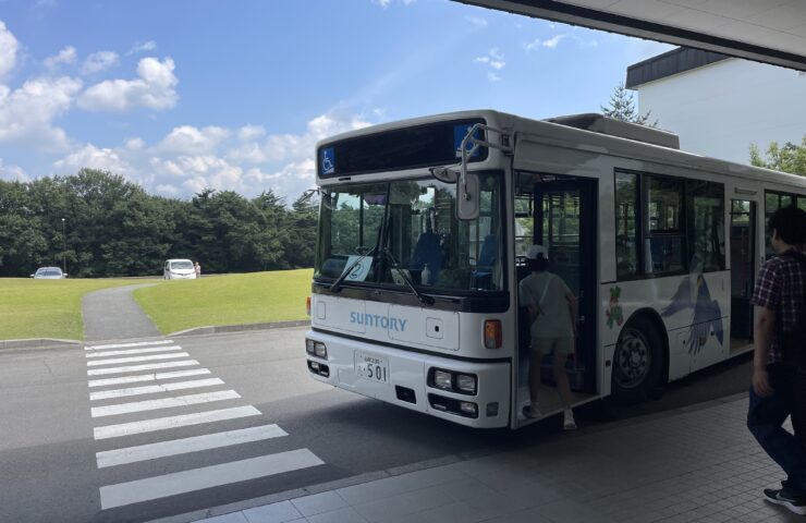 SUNTORY天然水工場へ！